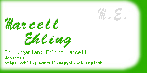 marcell ehling business card